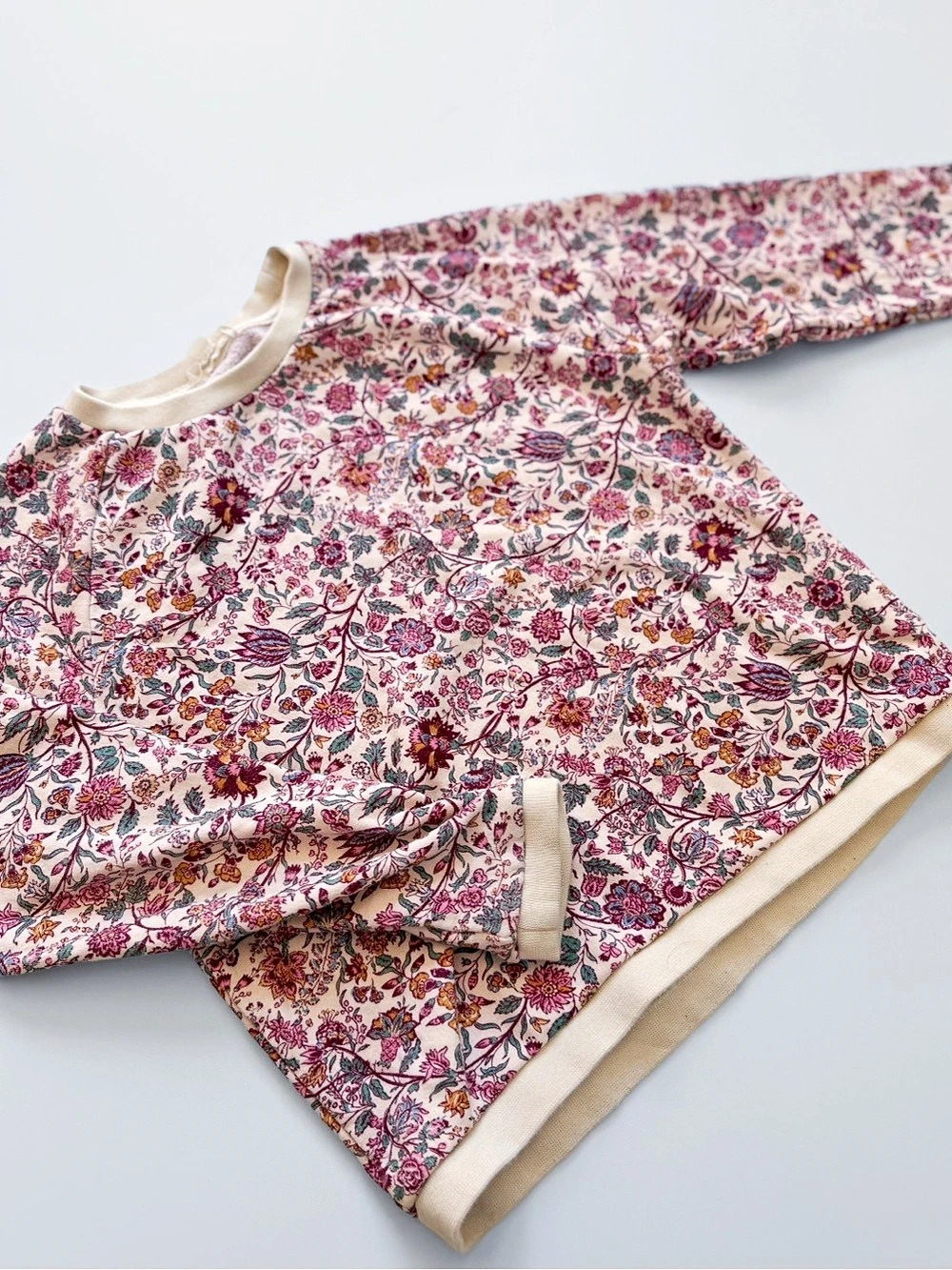 louise misha floral crewneck